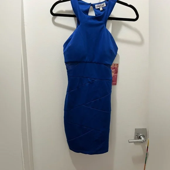 emerald sundae dress blue XL